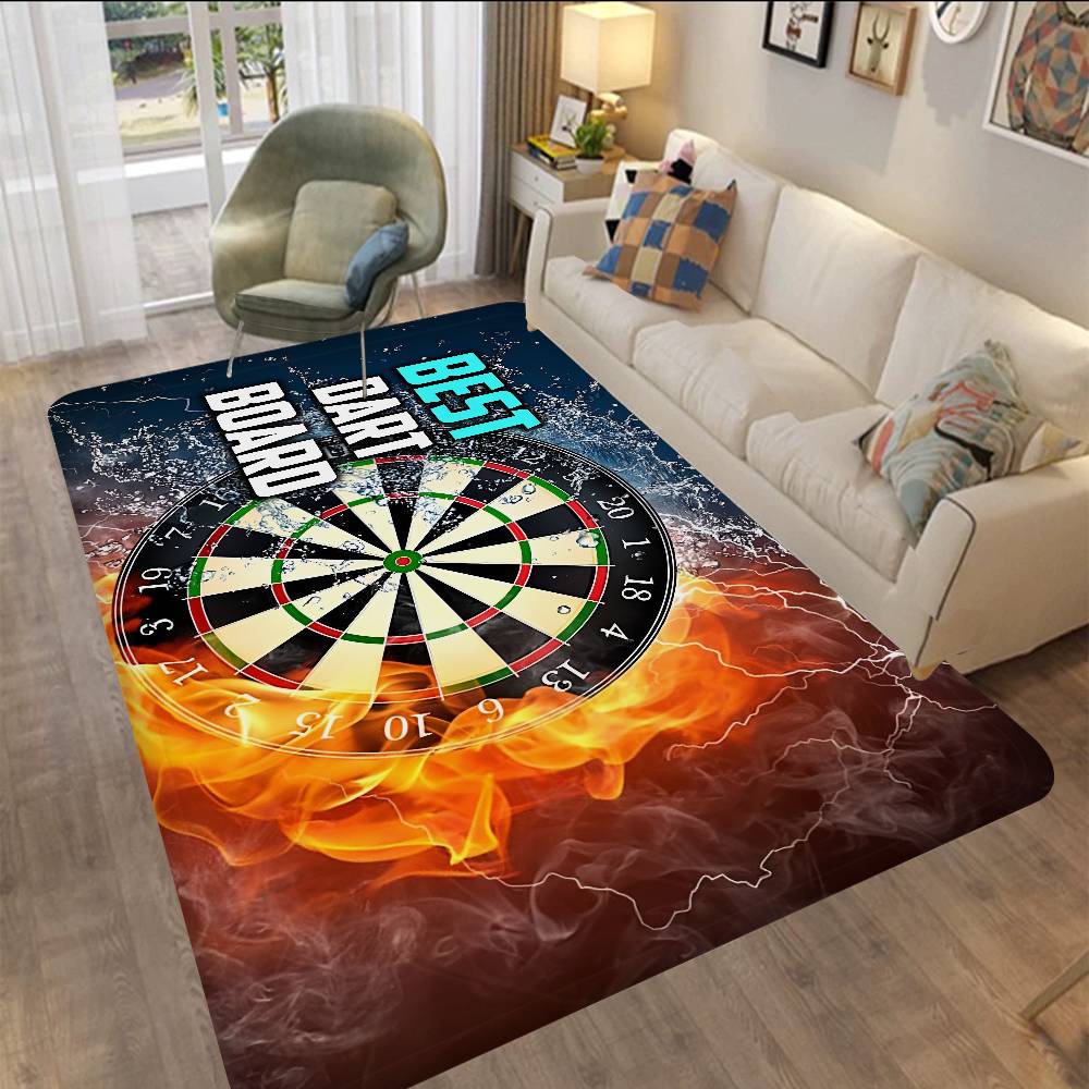DARTS Dart Board Arrow Target Door Mat Kids Room Bedroom Decoration Balcony Anti-Slip Doormat Living Room Doormat Area Rug