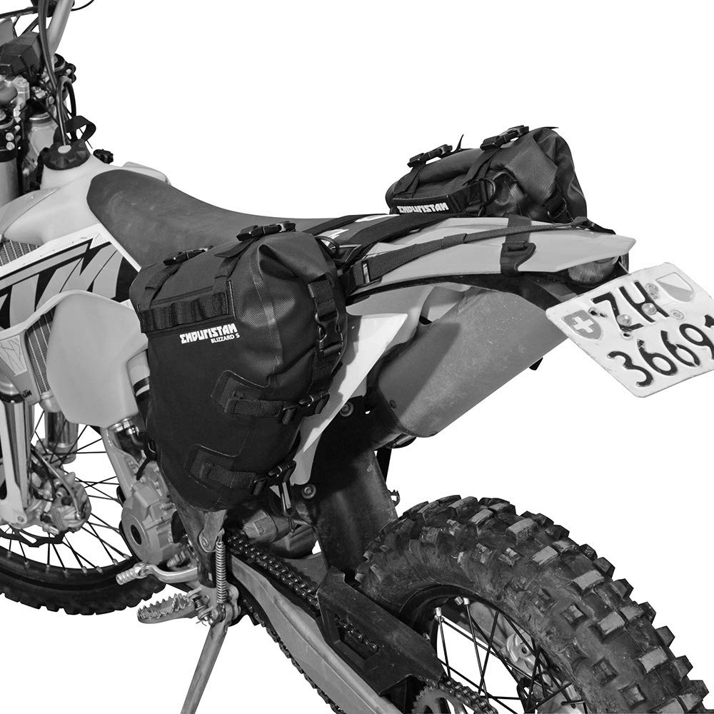 

Enduristan Blizzard Saddlebags, Fully Waterproof, Dustproof, and Sandproof for Off-Road Use, Size S
