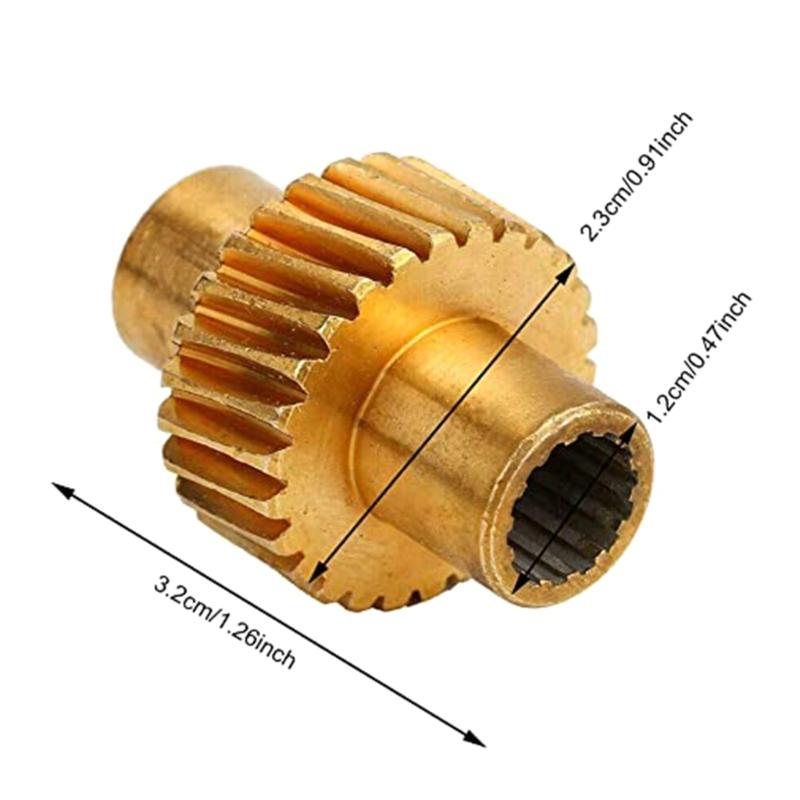 Power Electric  Control Adjust Wheel Gear Brass Compatible for  LC80 4500 Easy Installation -