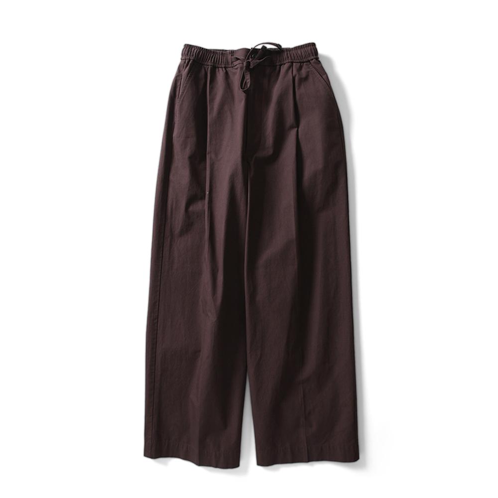 THOMASMORE Cotton Linen String Pants - Brown