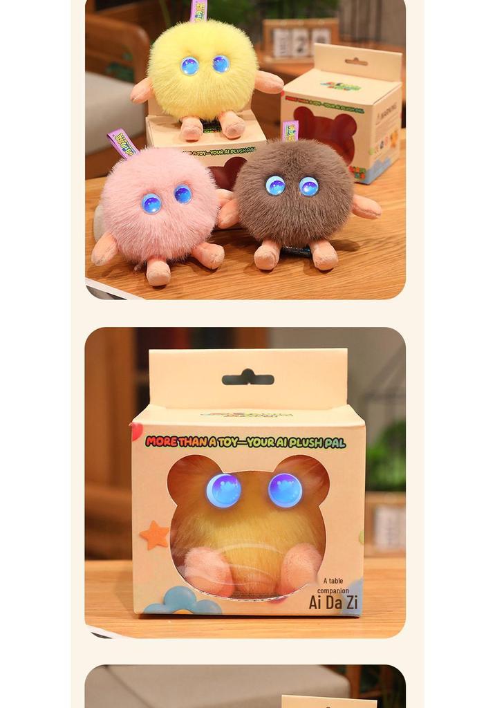 Interactive AI Robot Plush Toy: Conversational Pet for Kids, Learning & Companionship Gift