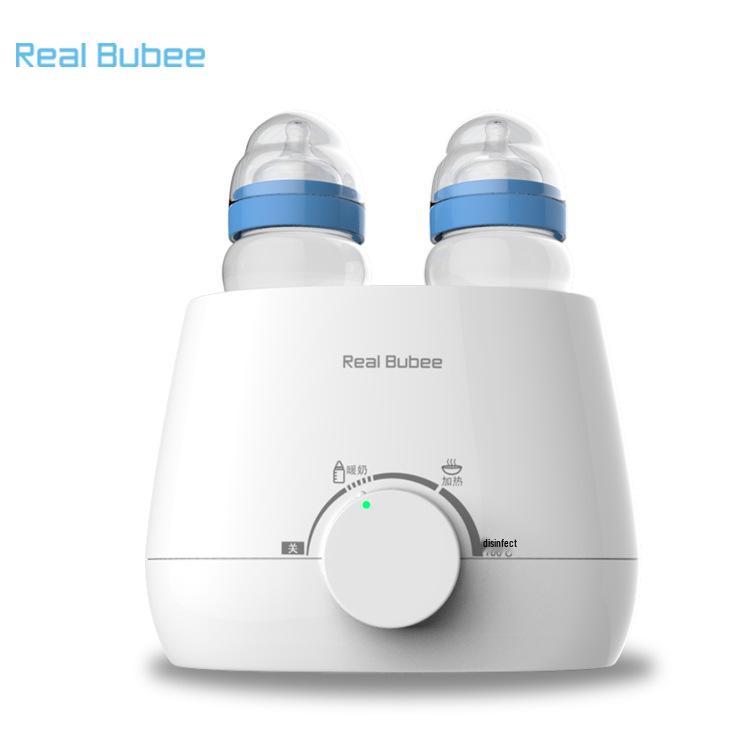 Real Bubee Dual Bottle Warmer & Sterilizer for Milk and Wine US Standard