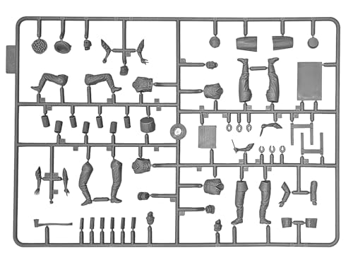 ICM 1/35 WWII German Field Kitchen with Chef Plastic Model Kit 35618 (Military Vehicle)