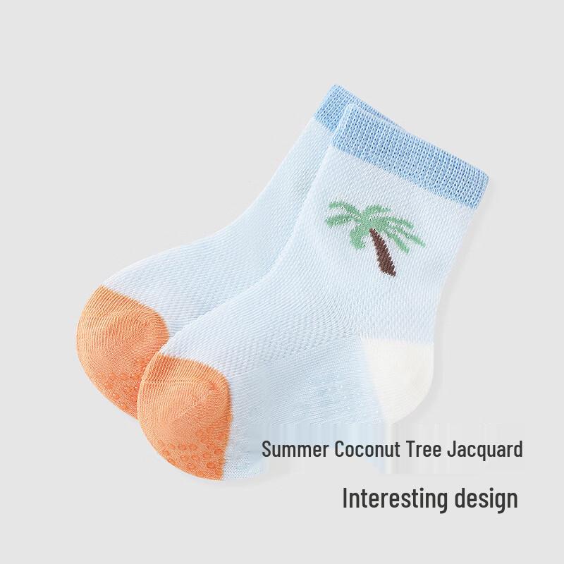 YEEHOO Baby Boy Summer Ankle Socks 3-Pack