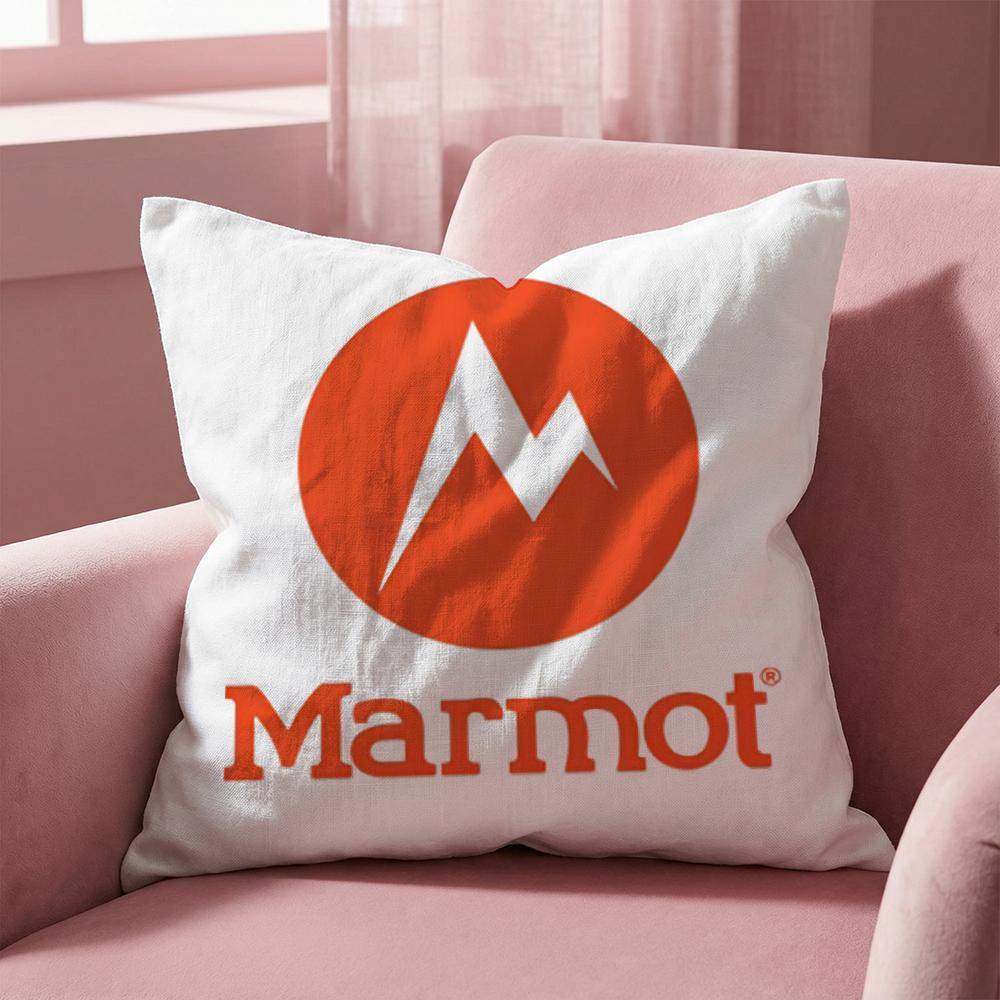 

Cute Design M-Marmot Cushion Cover Multi-Scene Pillow Cover for Home & Car - Reversible, Soft & Durable for Daily Use 30cmx30cm