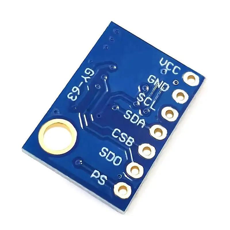 Modul Senzor de Altitudine Atmosferică de Înaltă Rezoluție GY-63 MS5611 Comunicare IIC / SPI   Dropshipping