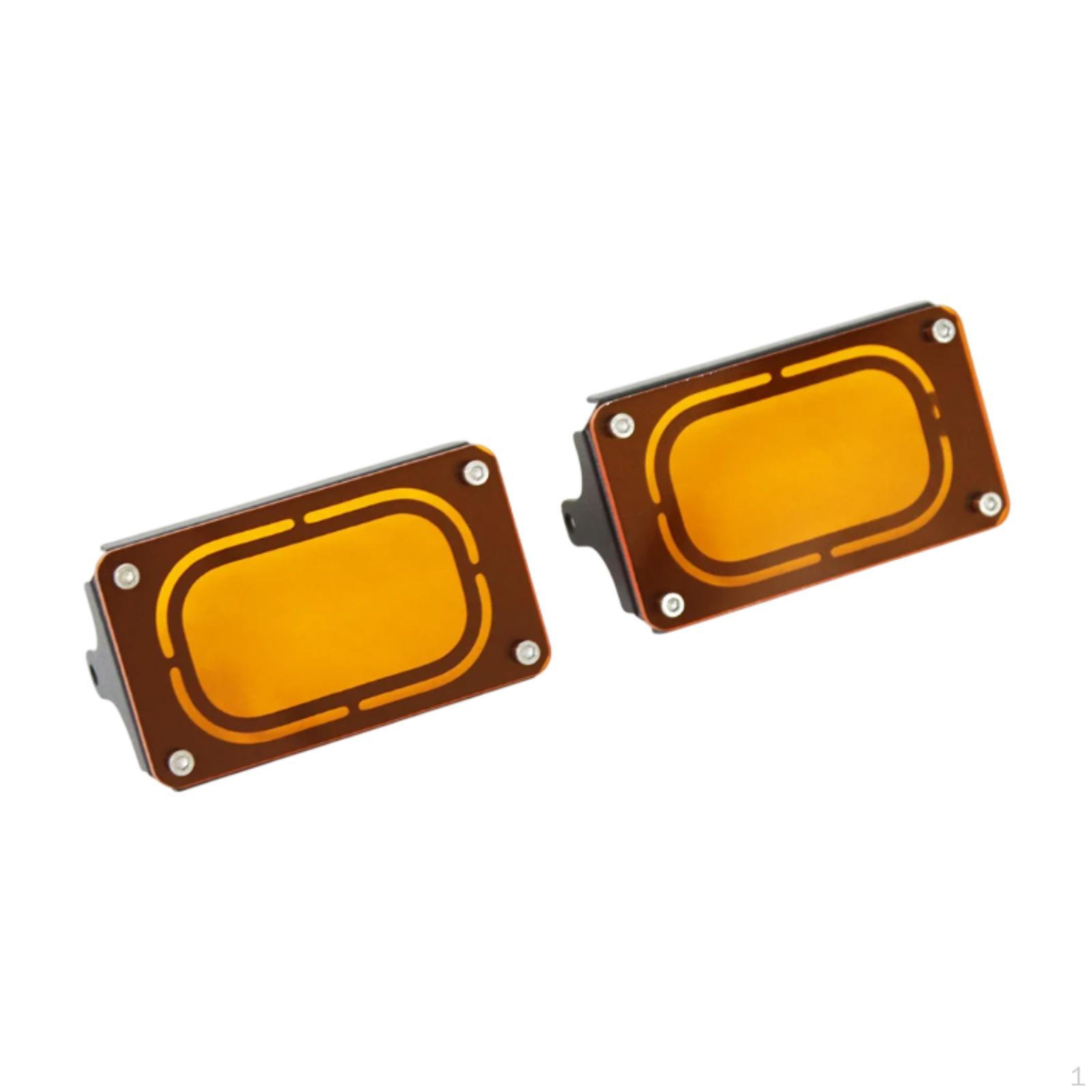 

2 Pieces FOG Protector Light of Tiniebla Shiny Color Filter жовтий