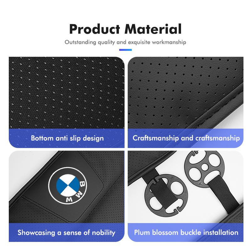 AAAQW1 Leather Car Seat Cover Winter Warm Seat Cushion Anti Slip Pad For BMW E46 E90 E60 F10 E39 F30 E36 E87 E90 E30 E53 F31 E92