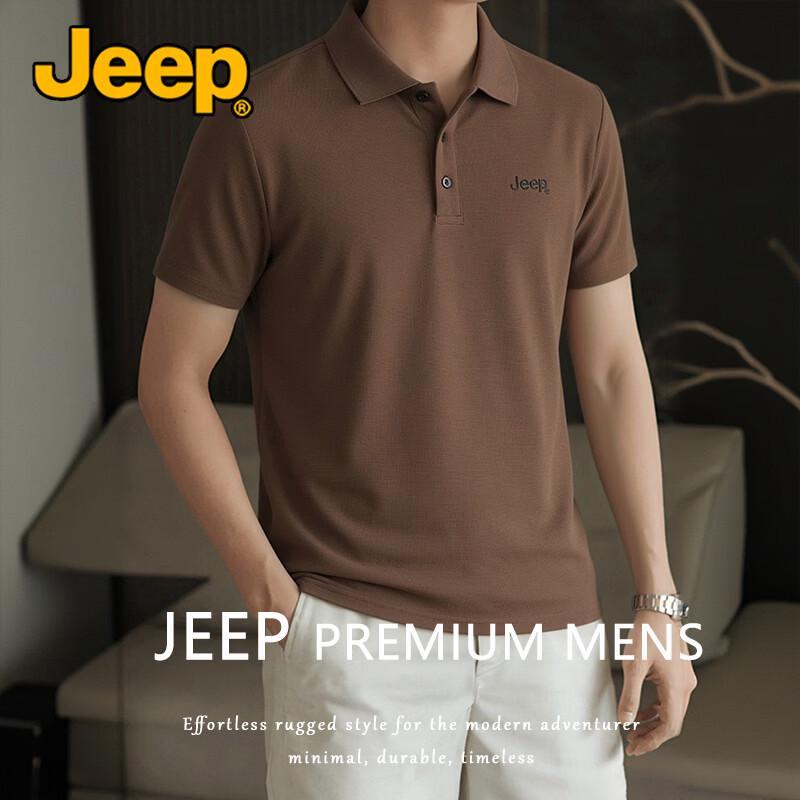 JEEP Men s Ice Silk Cooling Polo Shirt 3XL