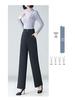 Women's High Waist Wide Leg Trousers - 2025 Spring Collection, High-End Drape, Casual Straight Leg Pants