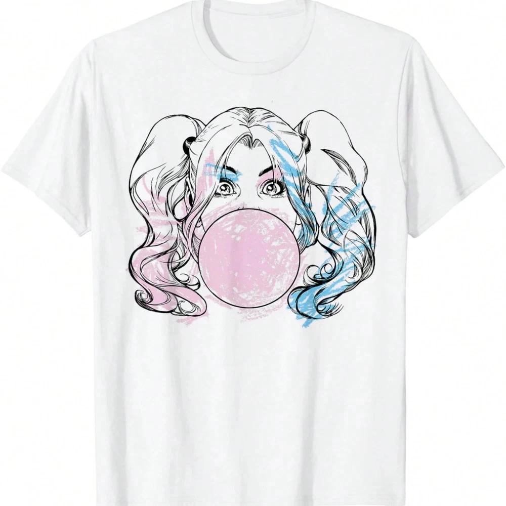Cute Personality Harley Quinn Inmate TShirt Unisex11 S