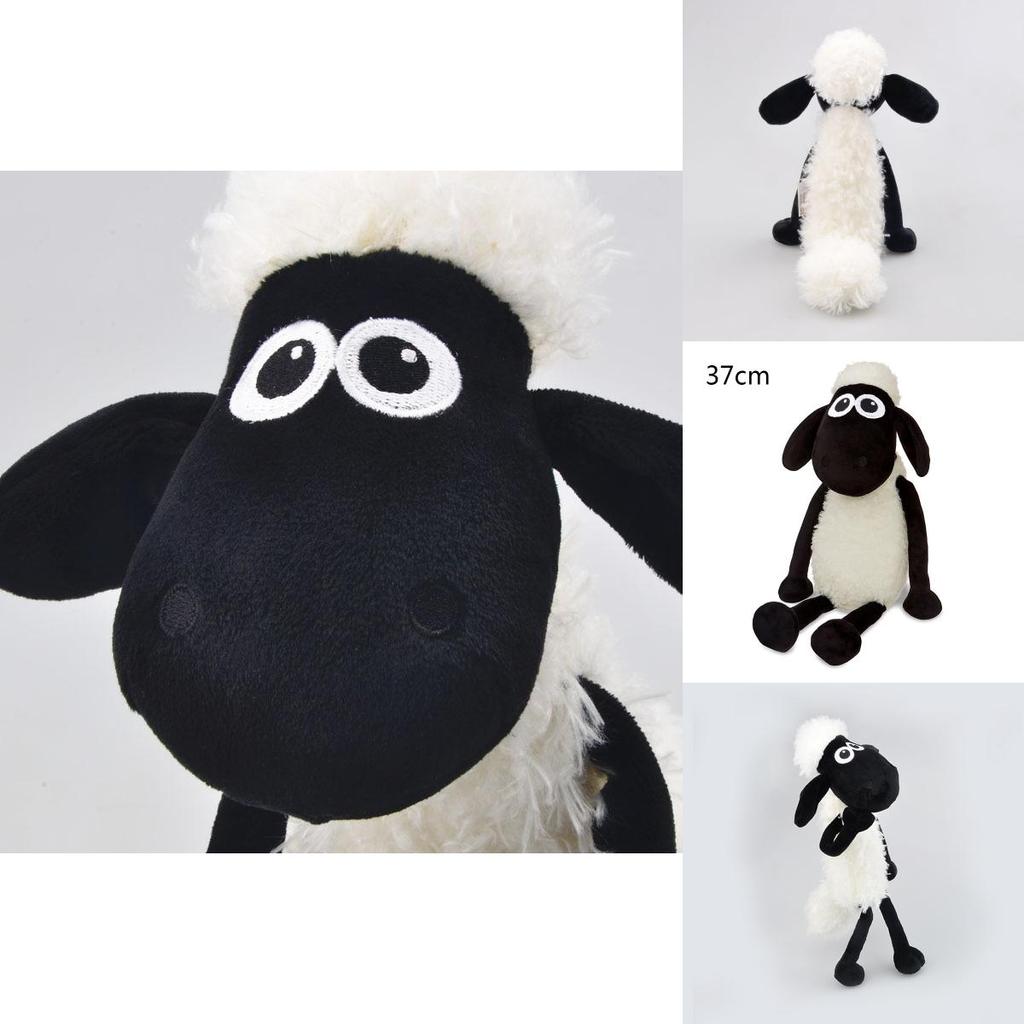 Adorable Cartoon Shaun The Sheep Plush Cuddly Soft Stuffed Toy Ideal For Kids