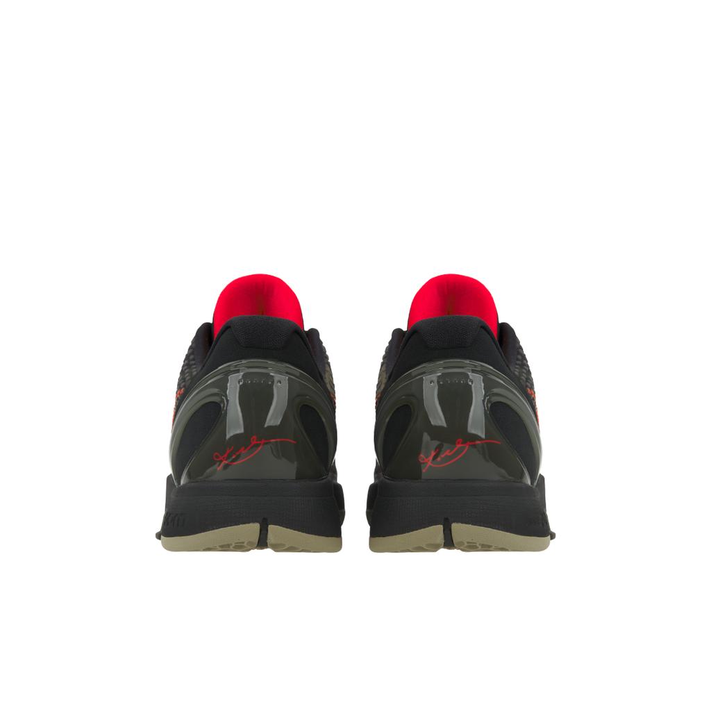 Nike Zoom Kobe 6 Protro İtalyan Camo 2024 Unisex Spor Ayakkabı Yeşil Siyah Crimson-Bog FQ3546-001