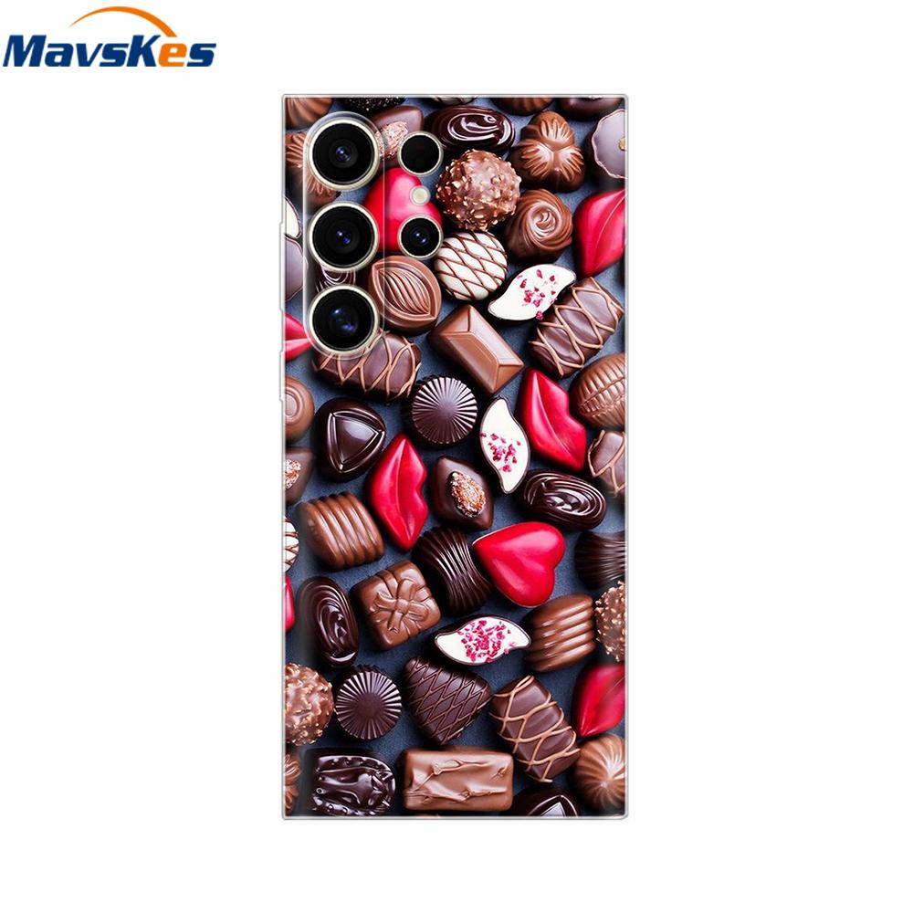 For Samsung S25 Ultra Case Clear TPU Soft Fashion Silicone Phone Case For Samsung Galaxy S25 Plus Back Cover S 25 Fundas Para