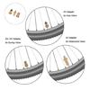 Portables Air Valves Adapters Set Car Tire Air Inflator Pumps Valves Connector Mountain Bike Gym Equipment Tires