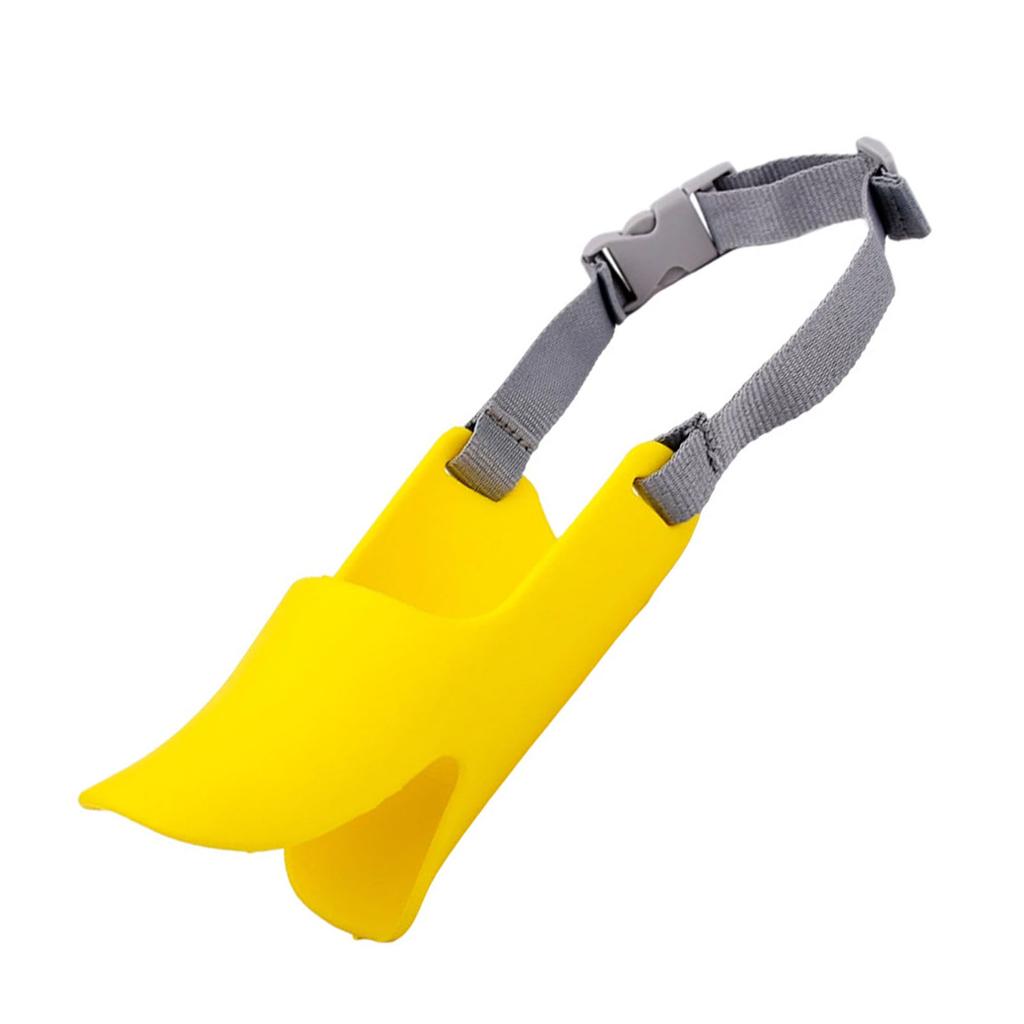 Dog Muzzle Multipurpose Breathable Comfortable Prevent Biting Chewing Barking Adjustable Pet Duckbil
