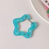 1PC DIY Accessories Cute Ornament Bag Charms Bag Pendants Clear Acrylic Keychain Funny Keyring Y2K Pendants Creative Multicolor
