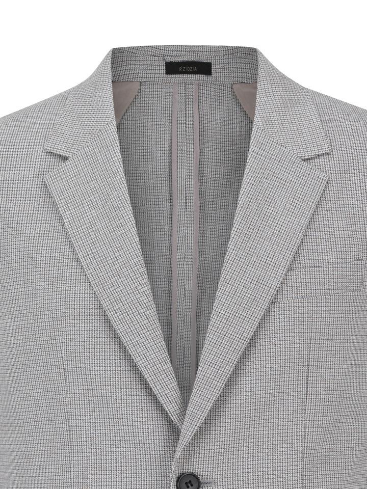Ziozia Men'S Linen Blend Air Pattern Jacket_Aaf3Kg1102Be