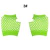 Girls Neon Short Fishnet Fingerless Gloves Gloves Party Gloves Fishnet Gloves