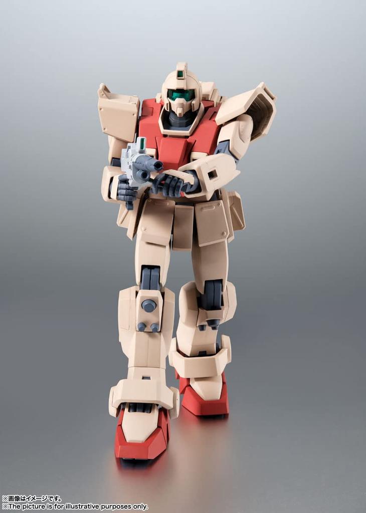 TAMASHII NATIONS ROBOT SPIRITS Mobile Suit Gundam The 08th MS Team Ground Type GM Approximately 125mm PVC ABS Painted Movable Figure [SIDE MS]