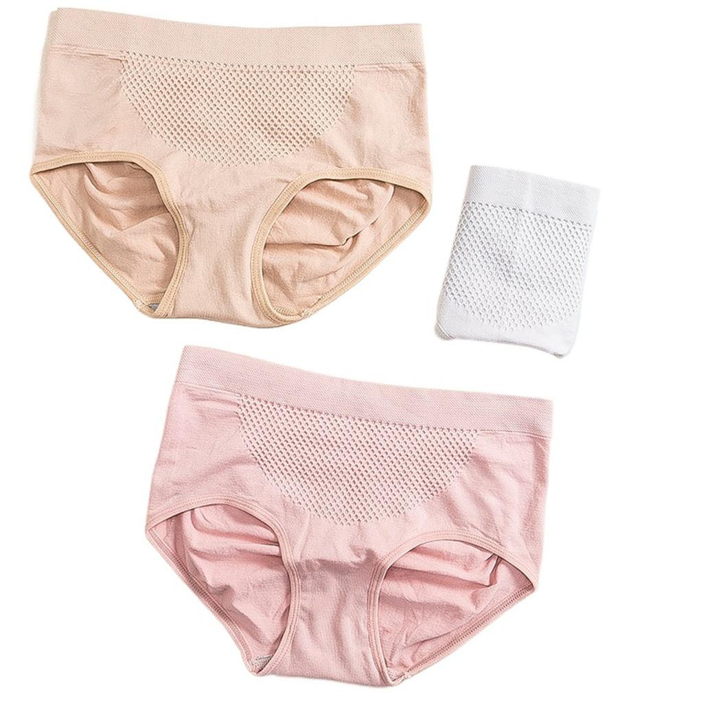 Women's Breathable Cotton Butt Lifter Panties Honeycomb Weave Seamless Soft Underwear
