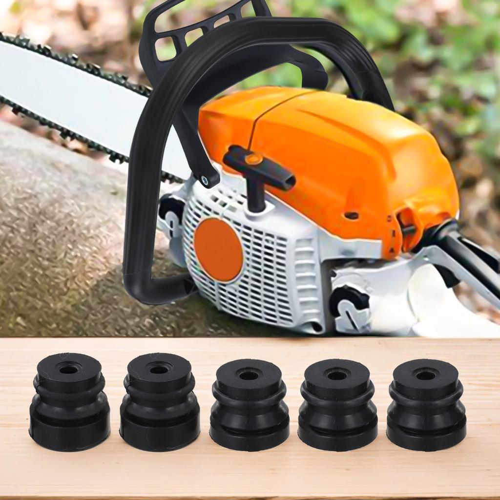 For Chainsaw Rubber Buffer Pad Set with Annular Damping Blocks Compatible with 4500 5200 5800 43cc and 45cc Models