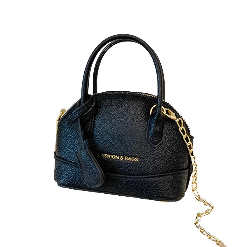 Fashionable Girls' Shell Shoulder Crossbody Bag Lightweight And Durable Trendy Chain Coin Purse 603