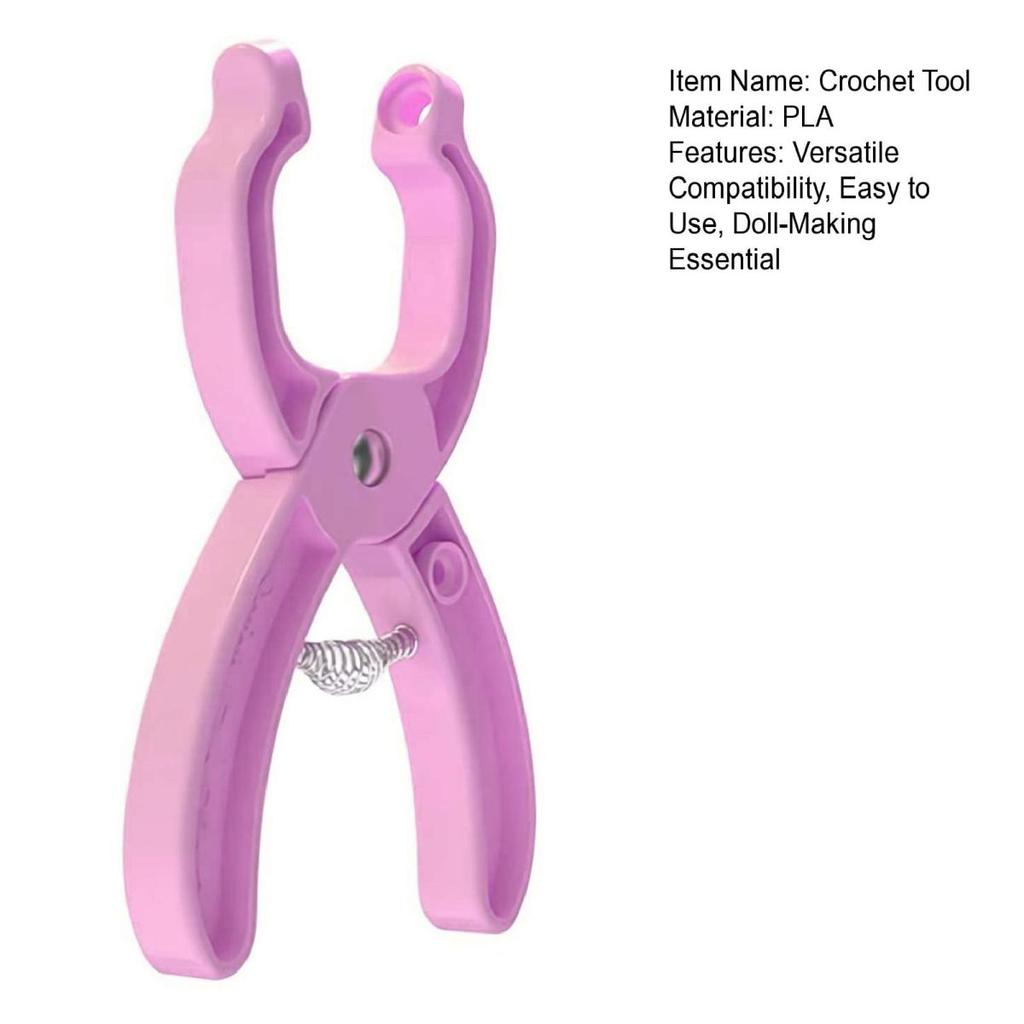 Yousheng Sicherheitsaugen-Installationswerkzeug Puppenherstellung Sicherheitsaugenwerkzeug DIY Häkelpuppen-Hilfswerkzeug für 5-30mm Sicherheitsaugen Häkelprojekte