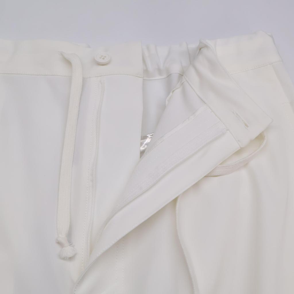 MM6 [/Domestic Regular/24 Years Old] S52KA0474 Wide Leg Twill Trousers Wide Trouser Pants/ Bottoms 38 whiteUsed