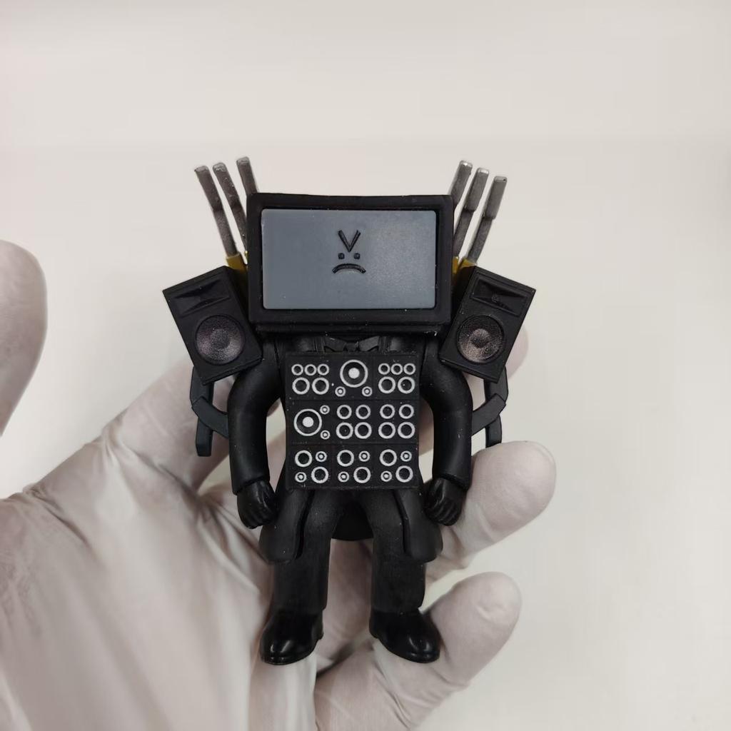 Original Skibidi Toilet Man Camera Man Figure TV Man Speaker Man Model Action Figures Decorations PVC Doll Toy Funny Kids Gift