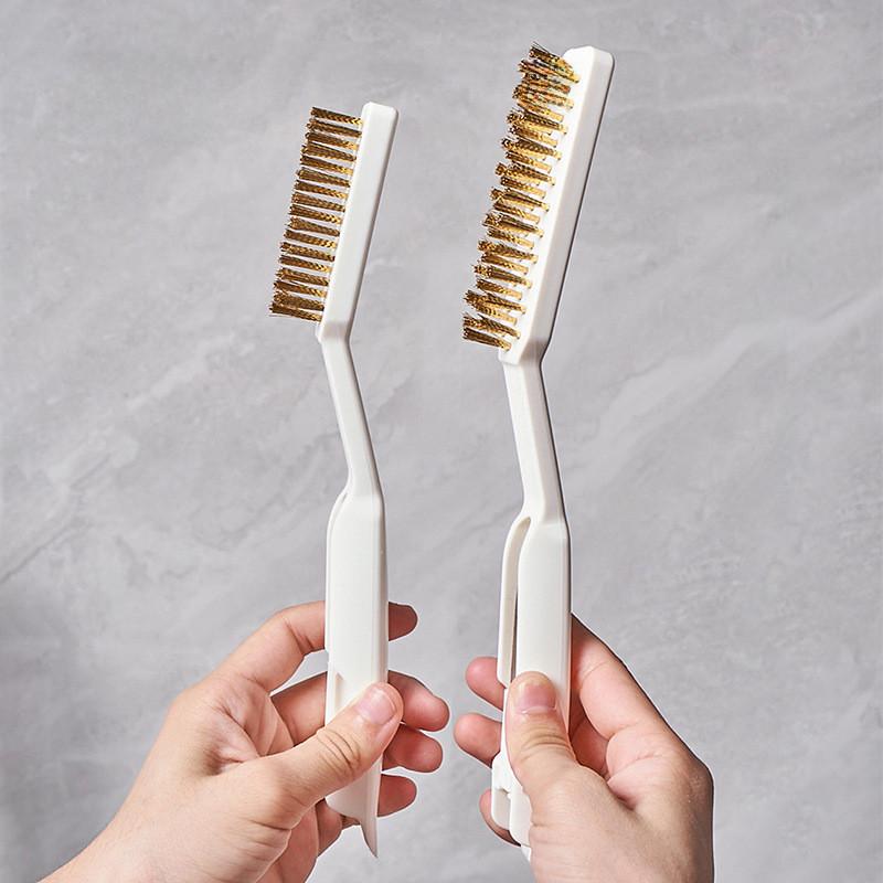 Grease Cleaning Kitchen Brush For Gas Stove With Ergonomic Design Pp