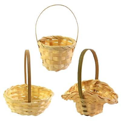 10 Pezzi/Lotto Mini Cesti Artigianali Vassoio Decorativo Portaoggetti Mini Organizer Adatti Per Bagno E Ufficio