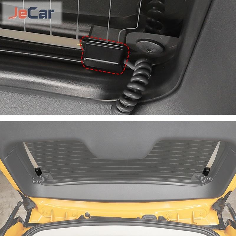 JeCar ABS Auto Heckklappe Glas Heizung Draht Schutz Abdeckung für Ford Bronco /Bronco Sport 2022 Up Auto Innen