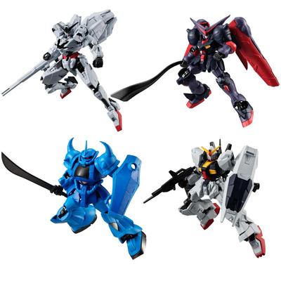 Mobile Suit Gundam G Frame FA 05 Action Figure Set (10 Pieces) - Candy Toy with Chewing Gum
