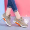 BOGO Spring & Autumn Women's Korean Style Versatile White Sneakers with Thick Soles