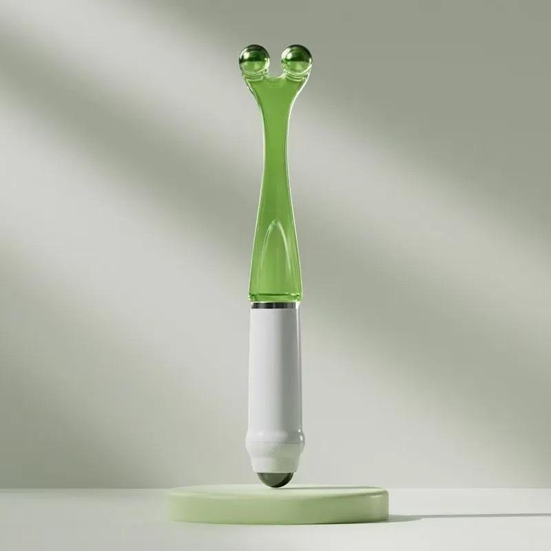 

1 шт. Массажер для пальцев, ролик, подходит для массажа рук, подходит для дома или офиса - портативный и идеально подходит для пальцев, кистей и ладоней зелёный