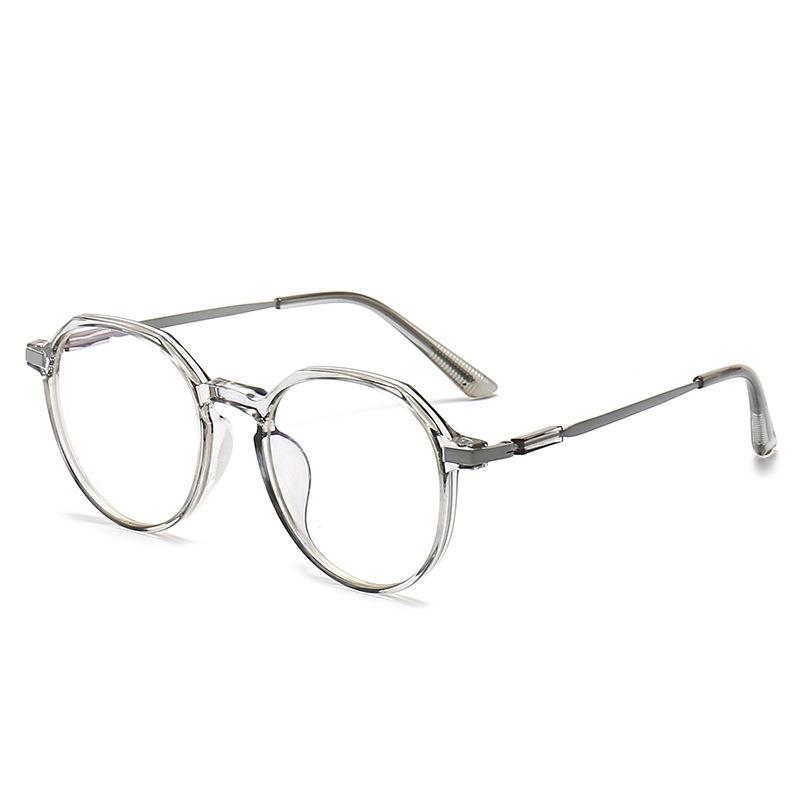 Unisex Fashion Round Myopia Glasses Men Women Prescription Eyewear with Diopter 0 To -6.0 Luxury Short-sighted Eyeglasses