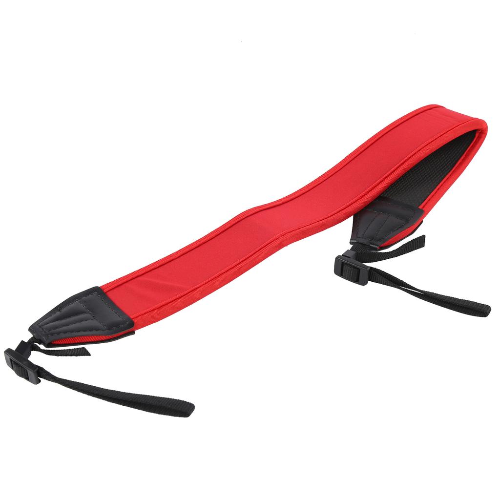 Portable   Digital Camera Antiskid Elastic Shockabsorbing Shoulder Strap(black )