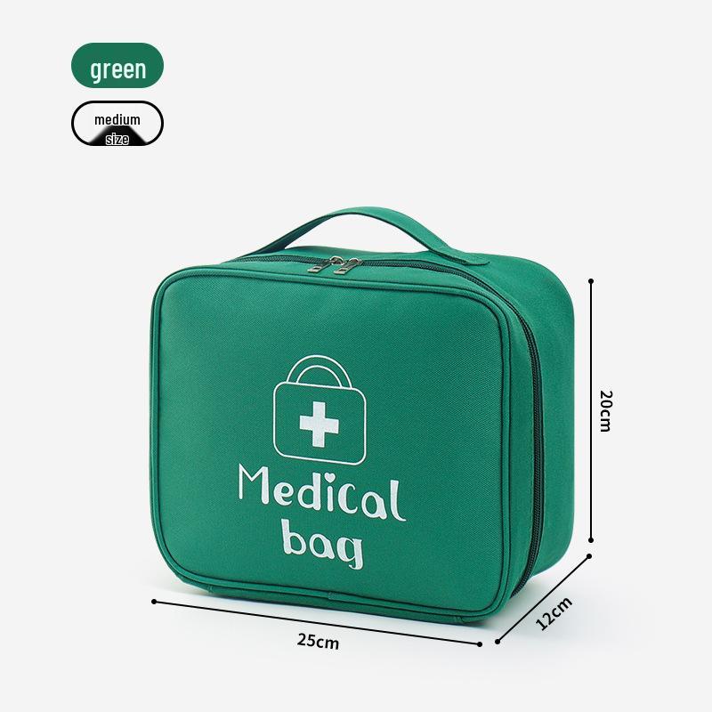Large Capacity Portable Home & Travel First Aid Kit