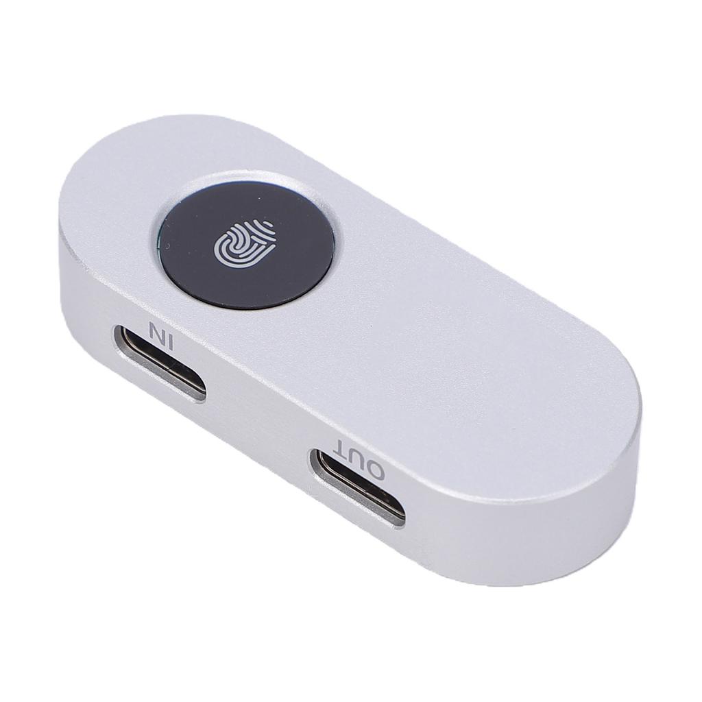 Desktop Fingerprint Reader Fast Login Aluminum Alloy Lightweight USB Fingerprint Reader