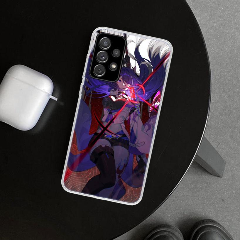 Honkai Star Rail Acheron Phone Case for Samsung Galaxy A17 A16 A26 A36 A56 A57 A37 A15 A25 A35 A55 A14 A24 A34 A54 A13 A23 A33 A