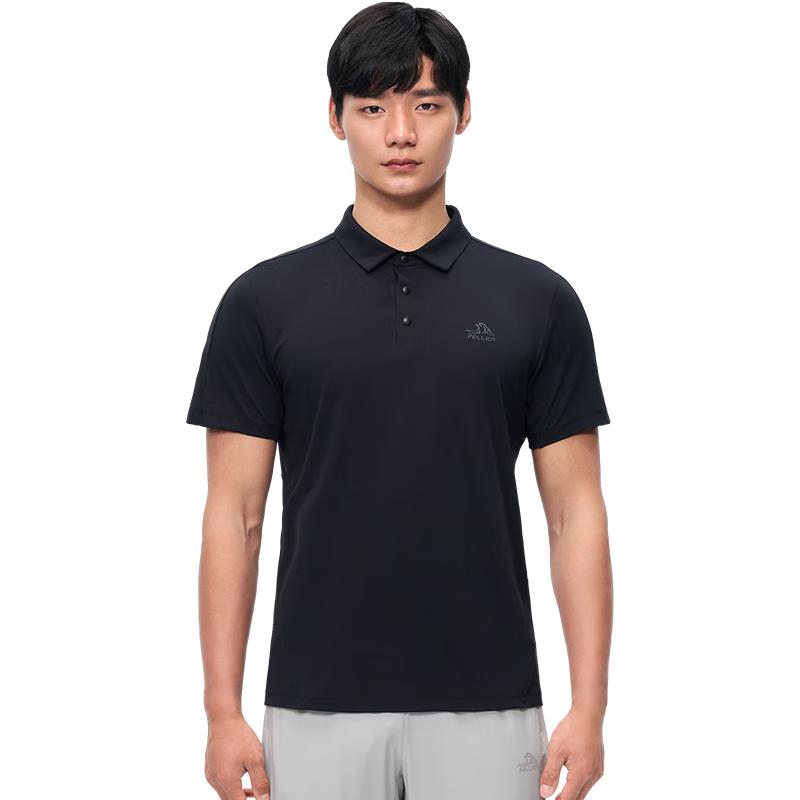 Pelliot Men's Outdoor Quick-Dry Anti-Bacterial Polo T-Shirt