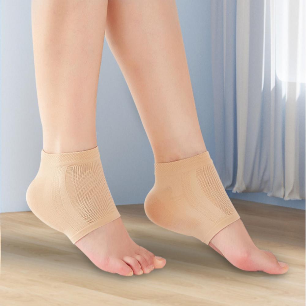 Body Rex Heel Exfoliation Silicone Moisturizing Pad, Skin, 2 Sets, 2 Pieces
