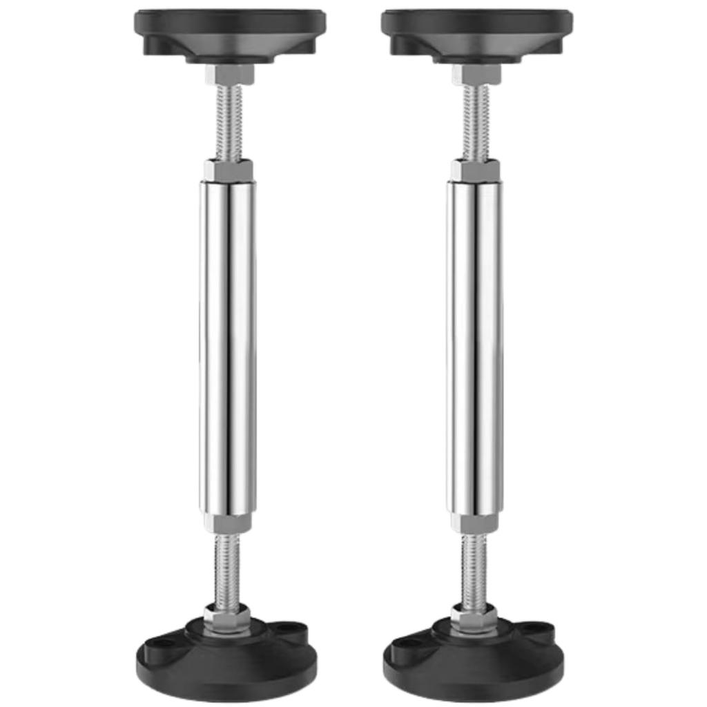 Active Island Furniture Tension Rods, Strong, Earthquake-Resistant, Adjustable, 2-Piece Set, A917 (Small, 24-37cm)