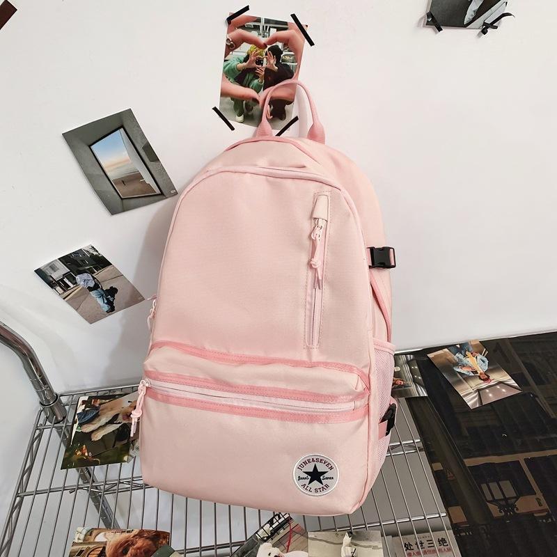 High-End Sense Simple And Versatile College Student Backpack Female, Japanese Large-Capacity Schoolbag Junior High School Backpack