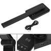 Black Dimmable LED Table Desk Lamp Foldable Wireless Charge Eye Protection Lights Phone Charge Home Reading Light