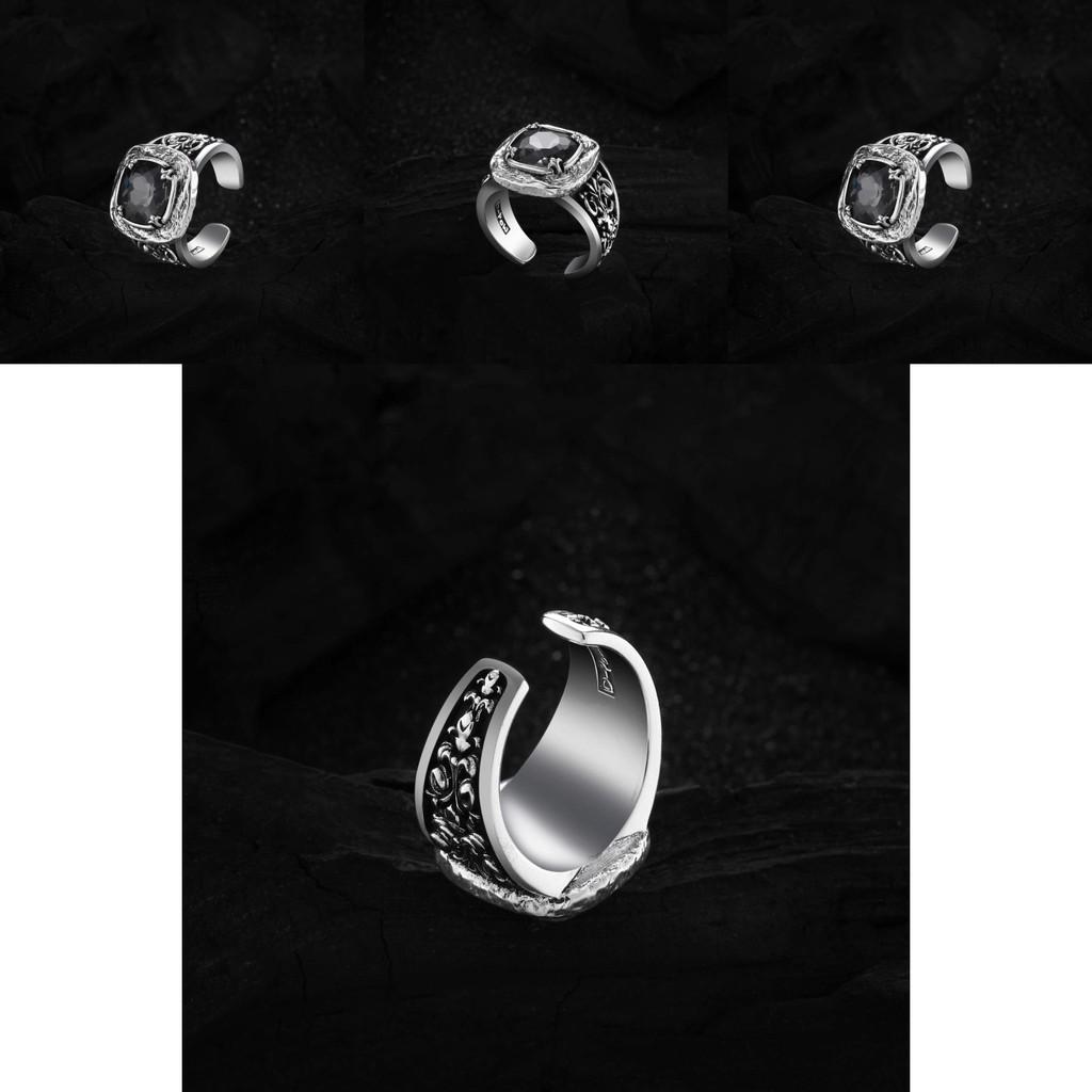 Elegant Vintage Inspired Copper Ring Featuring Sparkling Ice Sugar Zirconia