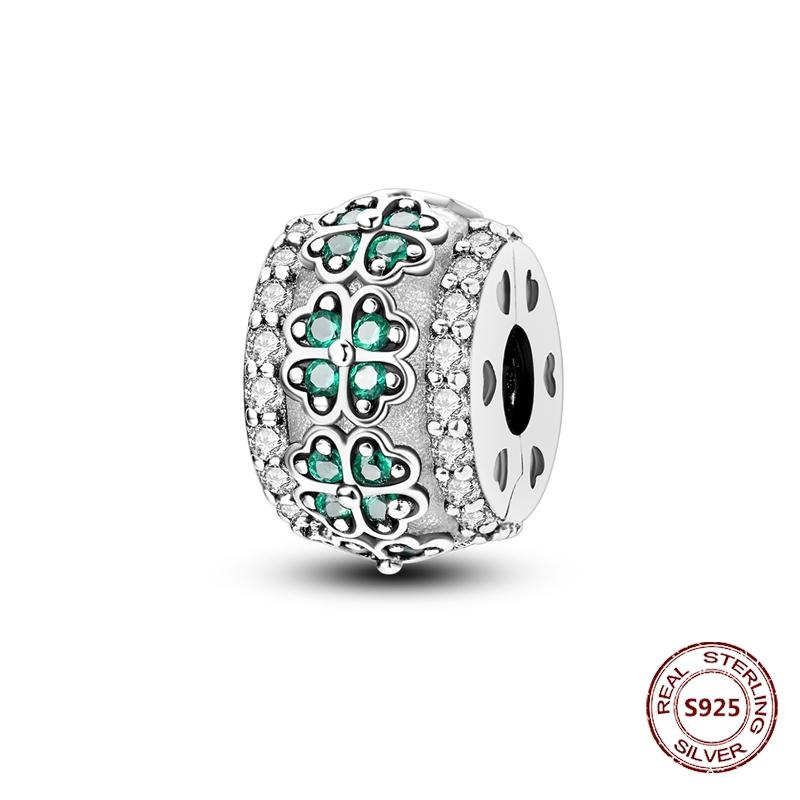 Copper Buckle Copper Charm Blue Star Moon Bead Butterfly Suitable For Original Bracelet Zircon Fine Diy Jewelry