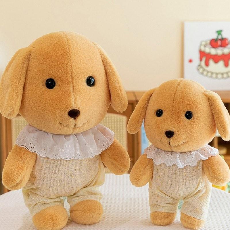 Cute Adorable Plush Poodle Puppy Doll Family Soft Toy For Girls Birthday Gift