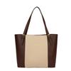 New color matching large-capacity tote bag women's fashion going out portable casual spring women's bag shoulder bag